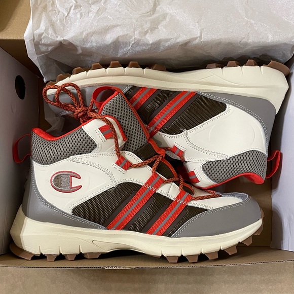 Champion Quest High Top Trail Sneakers Size 11 in Tan and Natural. NWT - Picture 2 of 11